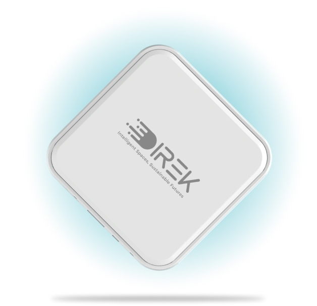 Front view of DIREK-D Edge Gateway: Intelligent Data Hub
